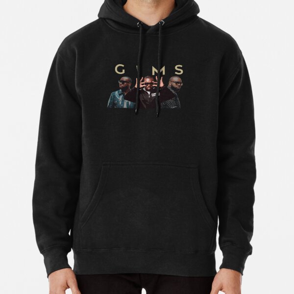 CHUNWANG Men's Heavyweight Hooded Maitre Gims Subliminal Hoodies Men