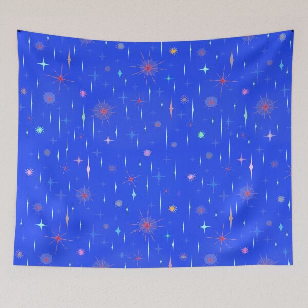 Item preview, Retro-Modern Design 3-3: Electric Blue designed and sold by SBVillard.