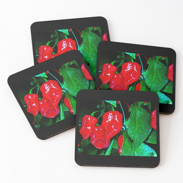 Item preview, Spicy peppers #10 Komodo-Dragon-Chilli-Pepper designed and sold by Helios Be. Lavsh.