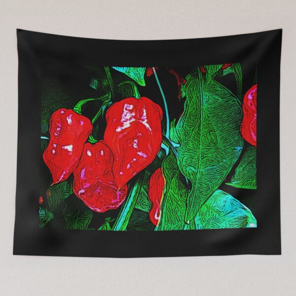 Item preview, Spicy peppers #10 Komodo-Dragon-Chilli-Pepper designed and sold by Helios Be. Lavsh.