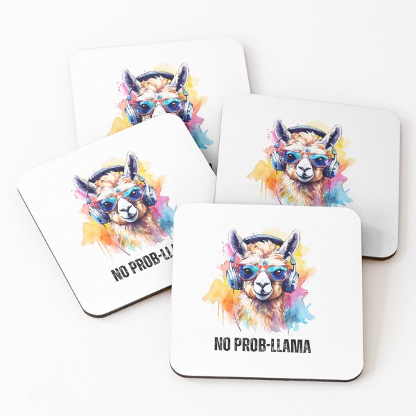 Item preview, No Prob-llama – Cute Llama Aesthetic for Animal Lovers designed and sold by WHDProduction45.