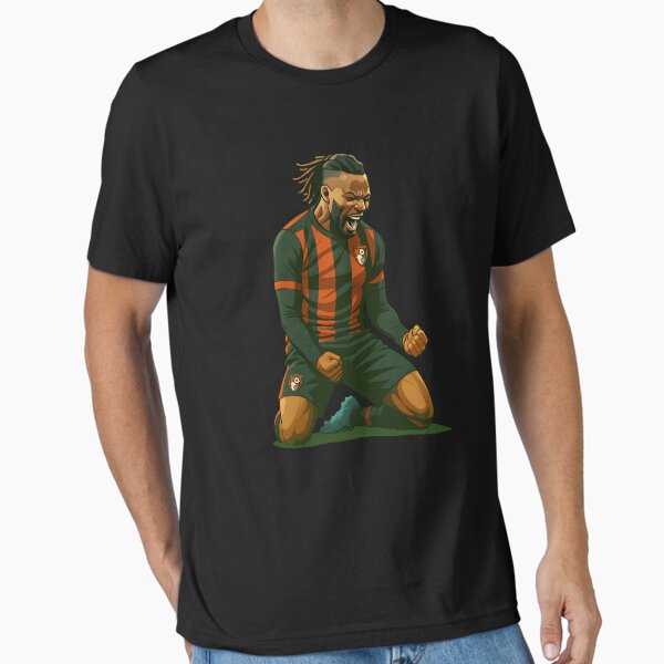 Item preview, Antoine Semenyo - AFC Bournemouth - AFCB - Knee Slide Celebration - Large print version designed and sold by ChezDezigns.