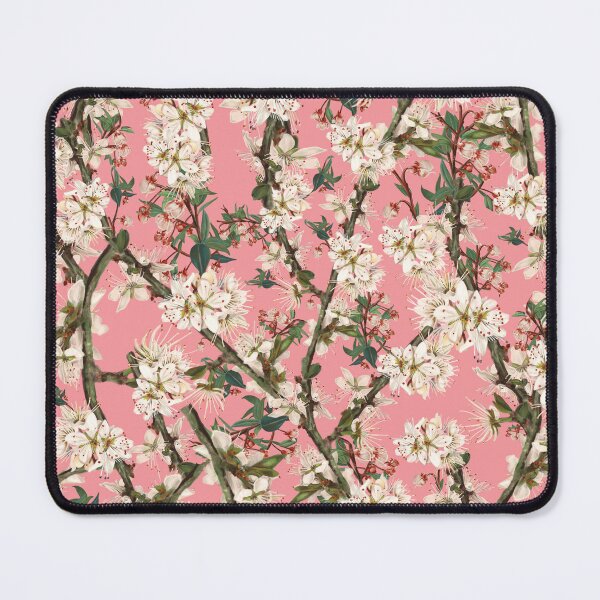Item preview, Cherry Blossom On Bright Pink Feminine Print designed and sold by bureinkk.