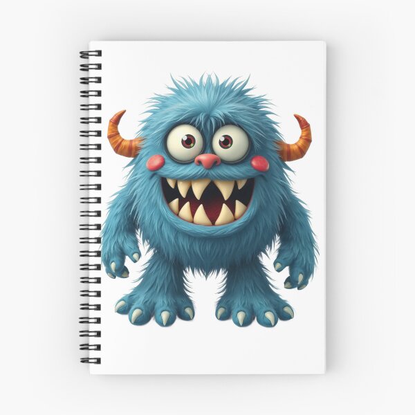 Item preview, Cute fluffy monster  designed and sold by Awesome Things.