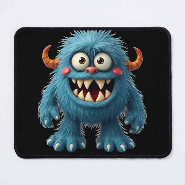 Item preview, Cute fluffy monster  designed and sold by Awesome Things.