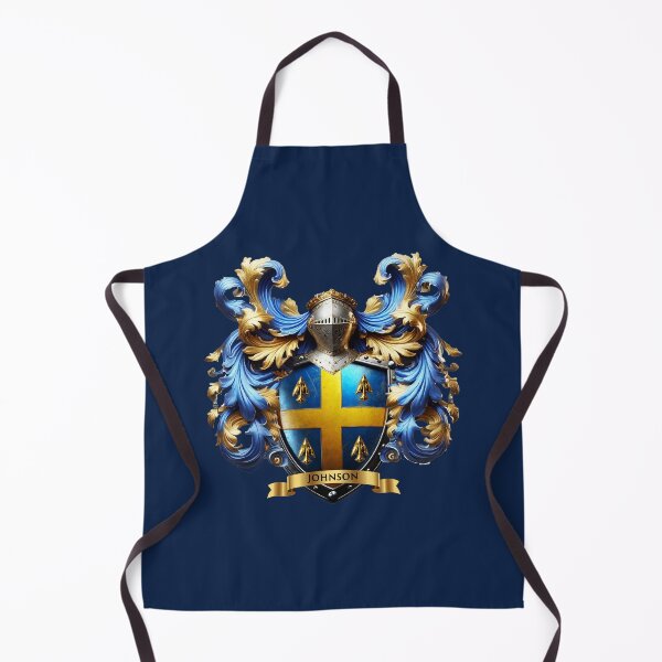 Item preview, Johnson Family Crest – Regal Heraldic Coat of Arms Design designed and sold by Highlandkings.