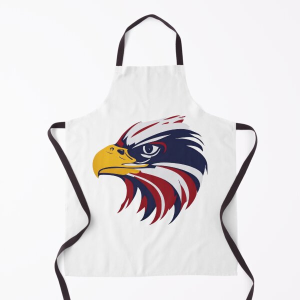 Item preview, portrait of an eagle against the background of the flag designed and sold by jkrphoto.