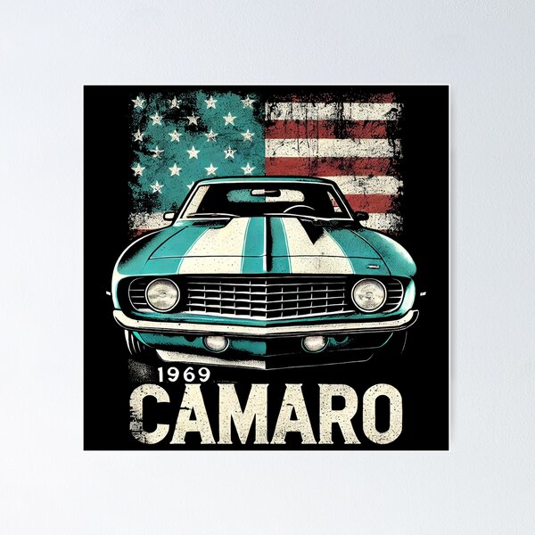 Item preview, 69 Camaro USA  designed and sold by TheArtOfCar.