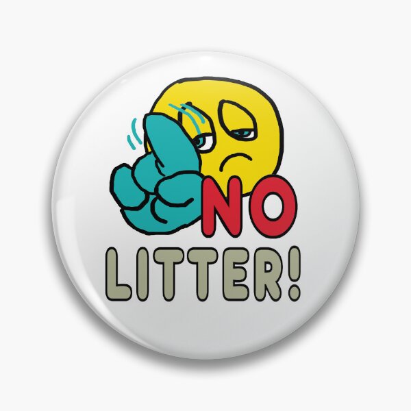 Item preview, No Littering designed and sold by Mark-Ewbie.