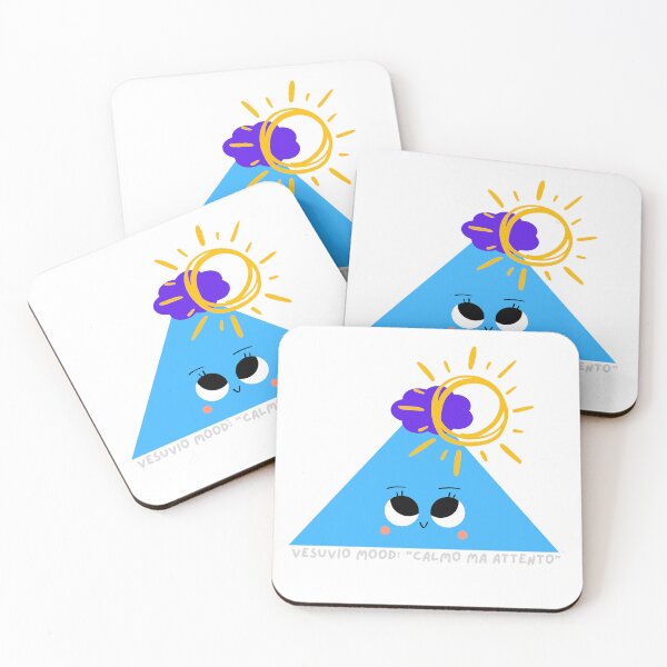 Item preview, Vesuvio mood calmo ma attento designed and sold by Vibramenteshop.