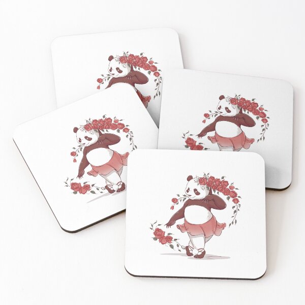 Item preview, Elegant Panda Dance - Flower Ballerina designed and sold by ATOTI.