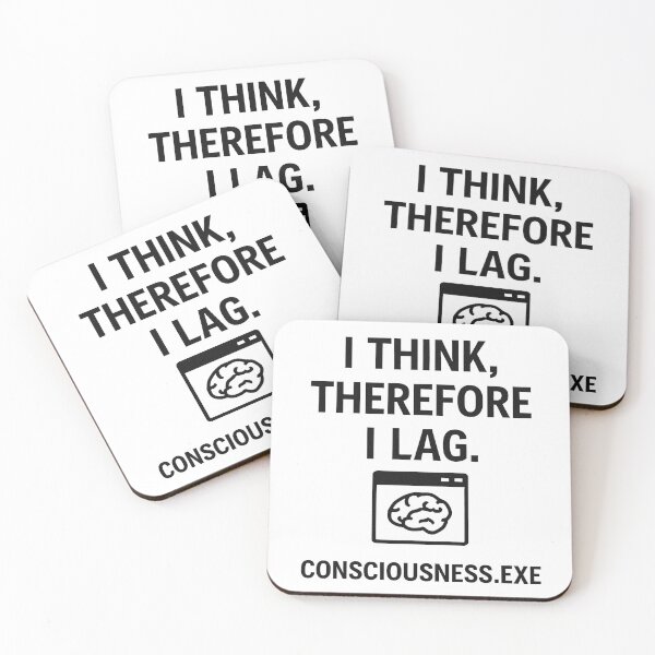 Item preview, Digital Paradox: I Think, Therefore I Lag designed and sold by TZN Wear.