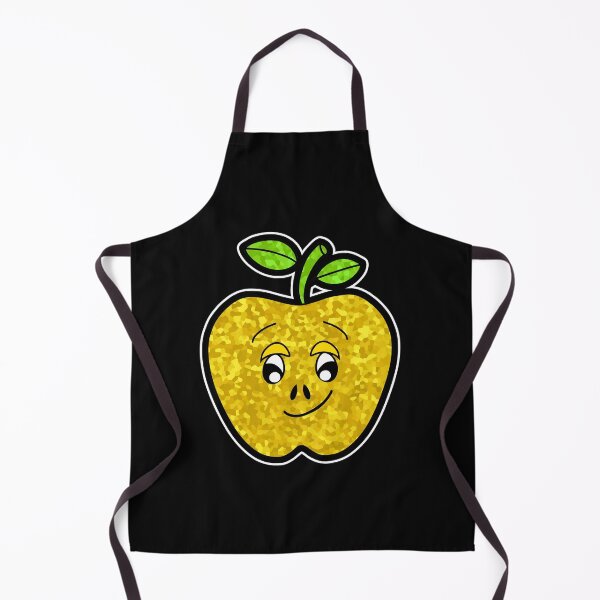 Item preview, Gold Cartoon Apple designed and sold by Sartoris Art.