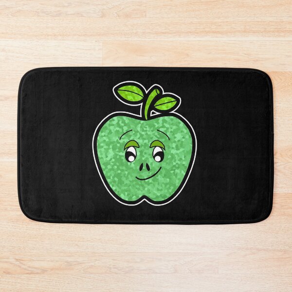 Item preview, Cute Green Cartoon Apple designed and sold by Sartoris Art.