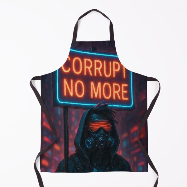Item preview, Corrupt No More: Neon Resistance designed and sold by AbstractAnom.