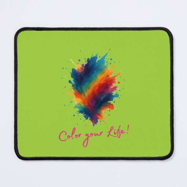 Item preview, Color Splash Abstract Art Statement designed and sold by ErSaSolutions.