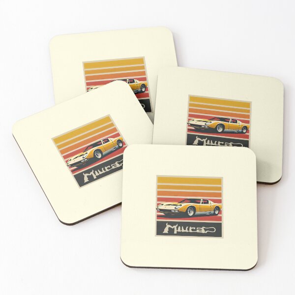 Item preview, Retro Miura  designed and sold by TheArtOfCar.