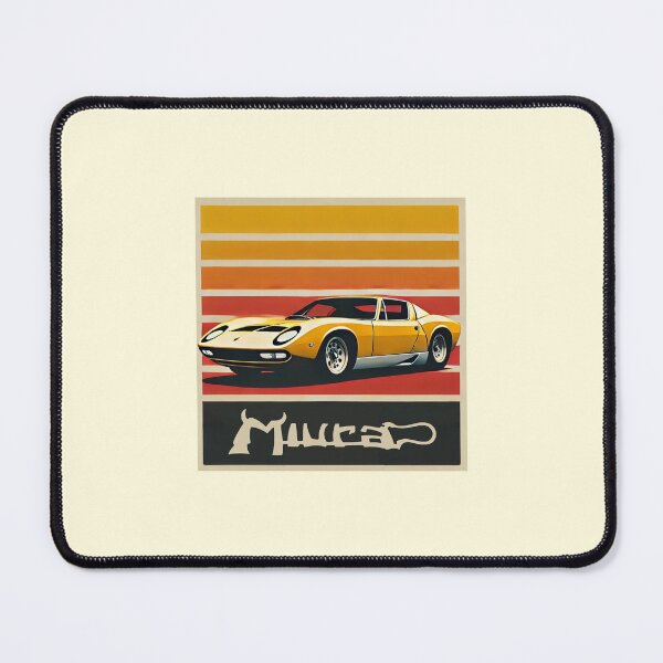 Item preview, Retro Miura  designed and sold by TheArtOfCar.