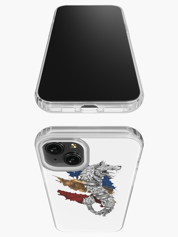 Romanian Flag and Dacian Wolf Sticker