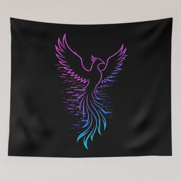 Item preview, Rise Glitching: Neon Phoenix Reborn designed and sold by AbstractAnom.