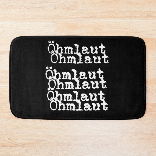 Item preview, Öhmlaut Logo White Cheap (6) designed and sold by Öhmlaut Sound, Music & Graphics.