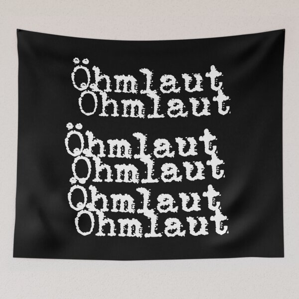 Item preview, Öhmlaut Logo White Cheap (6) designed and sold by Öhmlaut Sound, Music & Graphics.