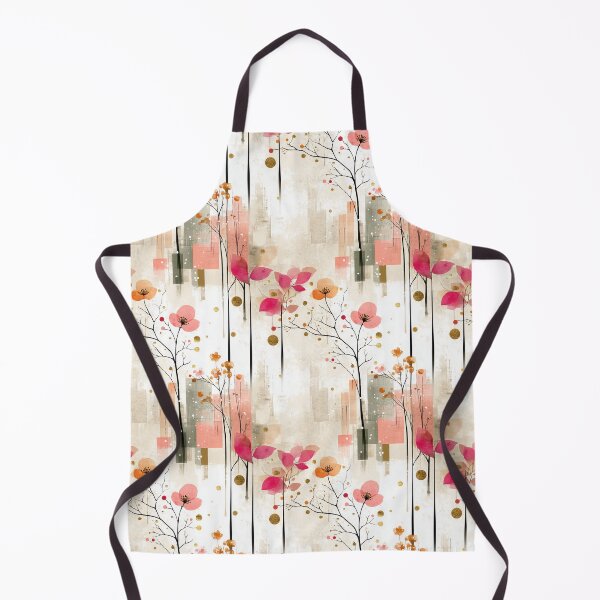 Item preview, Blush Spring Geometry – Abstract Floral Art with Pink Petals and Vertical Blocks designed and sold by Moisky Patterns.