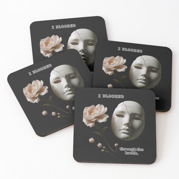 Item preview, Blossomed Through Brokenness: A Symbolic Healing Artwork designed and sold by JenniferCreaArte .