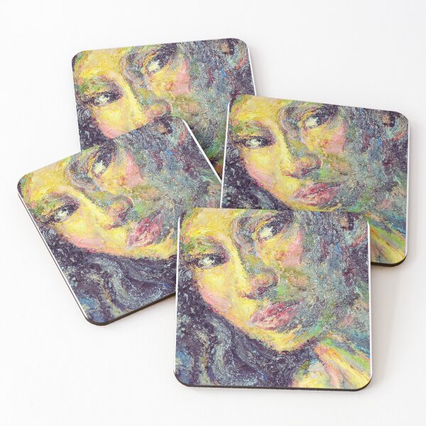 Item preview, Layers of Emotion – Original Oil on Textured Canvas designed and sold by NOMADIC ART.