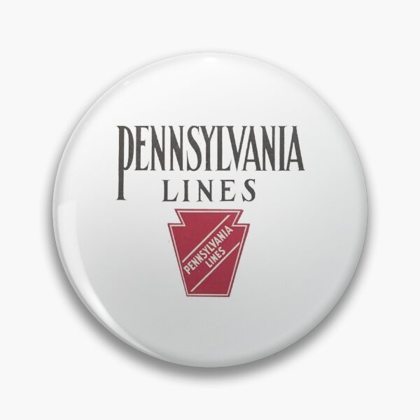 Item preview, Vintage Pennsylvania Railroad - Pennsylvania Lines designed and sold by QuayTradingCo.