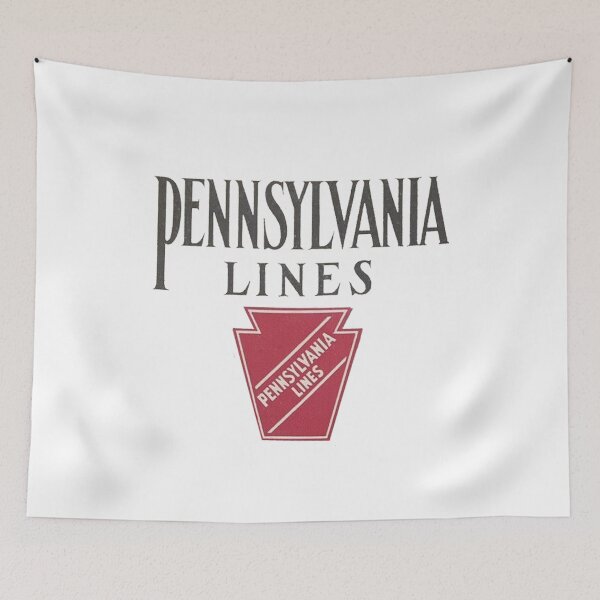 Item preview, Vintage Pennsylvania Railroad - Pennsylvania Lines designed and sold by QuayTradingCo.