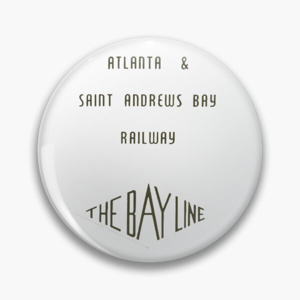 Item preview, Vintage Atlanta and St Andrews Bay Railway - The Bay Line designed and sold by QuayTradingCo.