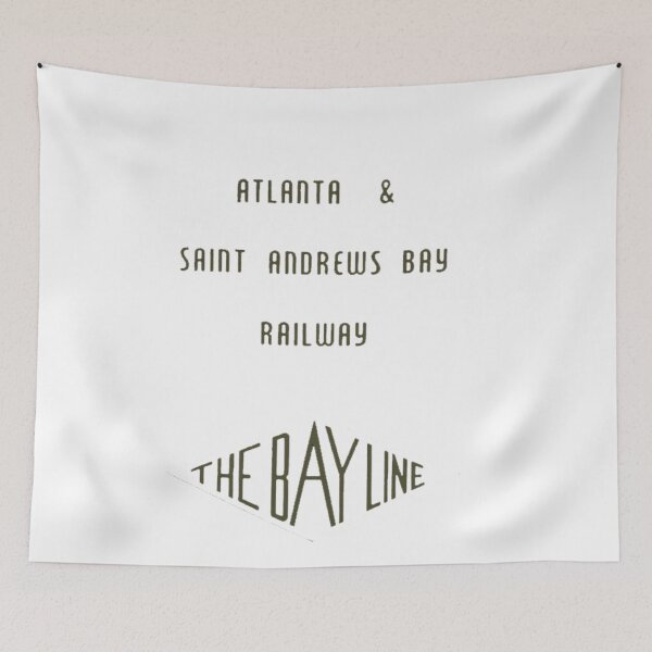Item preview, Vintage Atlanta and St Andrews Bay Railway - The Bay Line designed and sold by QuayTradingCo.