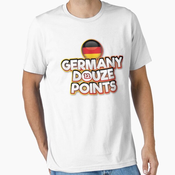 Aperçu de l'œuvre Allemagne : Douze points - Concours Eurovision de la chanson - 12 points - ESC2025 - Abor & Tynna - Baller, Allemagne créée et vendue par Vision-Tees.