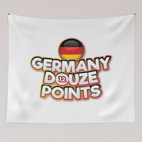 Item preview, Germany Douze Points - Eurovision Song Contest  - 12 Points - ESC2025  - Abor & Tynna - Baller, Deutschland designed and sold by Vision-Tees.