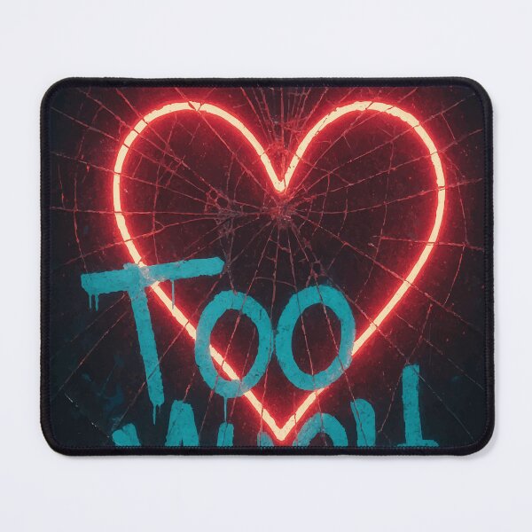 Item preview, Too Much: Neon Love Breakdown designed and sold by AbstractAnom.