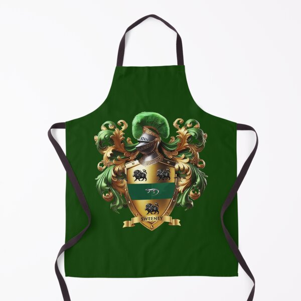 Item preview, Sweeney Family Crest – Majestic Irish Heraldic Coat of Arms designed and sold by Highlandkings.