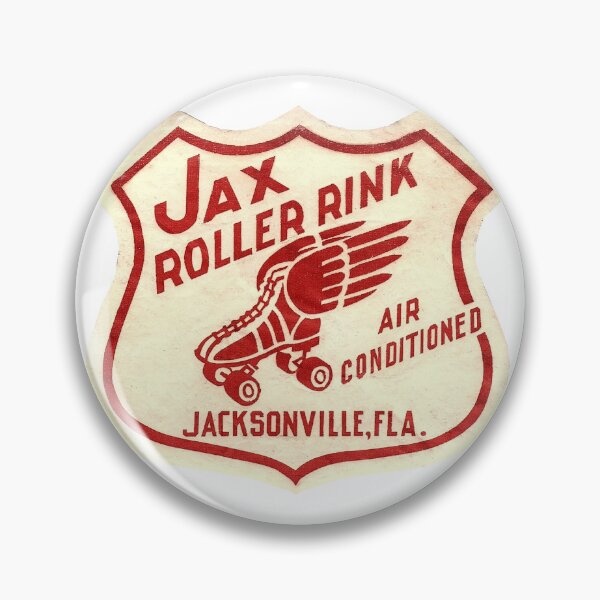 Item preview, Riverview Roller Rink Jacksonville Florida Roller Skating Rink Sticker Decal Label Design 2 designed and sold by tislord.