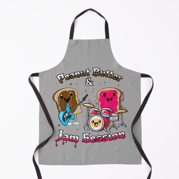 Item preview, Peanut Butter & Jam Session – Rockin’ Sandwich Pun Design designed and sold by SHHCreations.
