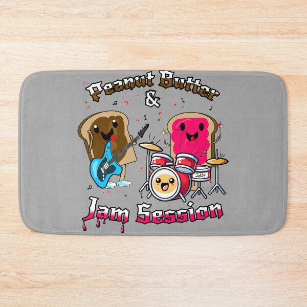 Item preview, Peanut Butter & Jam Session – Rockin’ Sandwich Pun Design designed and sold by SHHCreations.