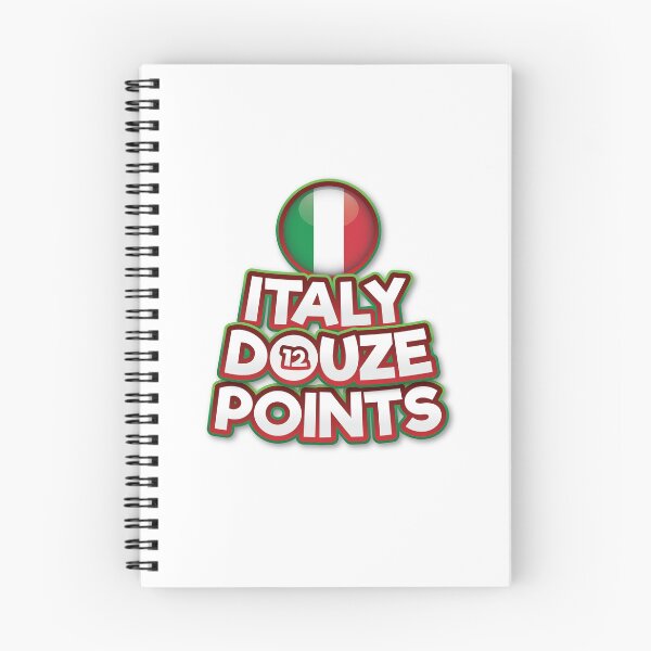 Item preview, Italy Douze Points - Eurovision Song Contest  - Italia - 12 Points - ESC2025 - Lucio Corsi - Volevo Essere Un Duro designed and sold by Vision-Tees.