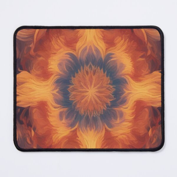 Item preview, Inferno Bloom: Elemental Mandala designed and sold by AbstractAnom.