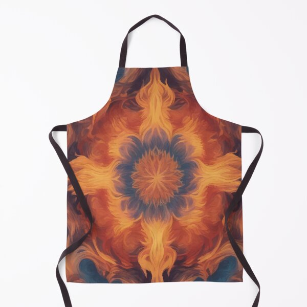 Item preview, Inferno Bloom: Elemental Mandala designed and sold by AbstractAnom.