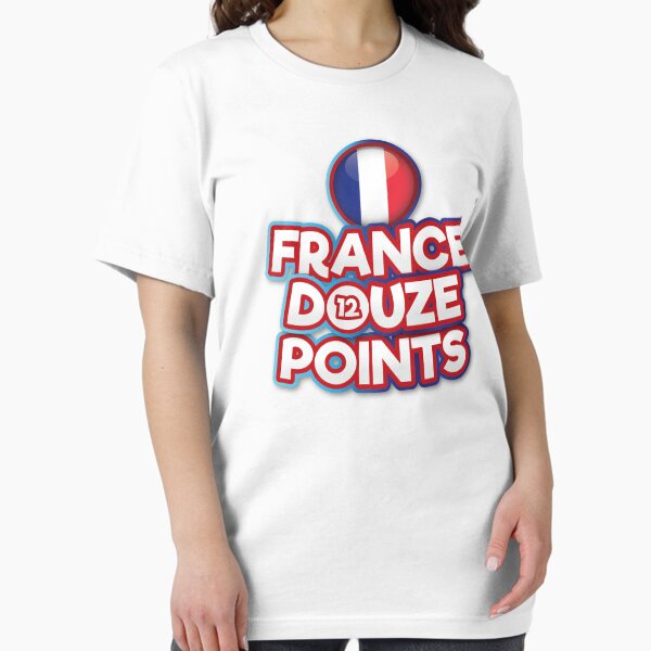 Aperçu de l'œuvre France Douze Points - Concours Eurovision de la Chanson - 12 Points - ESC2025 - Louane - Maman créée et vendue par Vision-Tees.