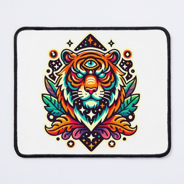 Item preview, Third Eye Tiger | Jungle Cosmic Guardian designed and sold by JBartworks.