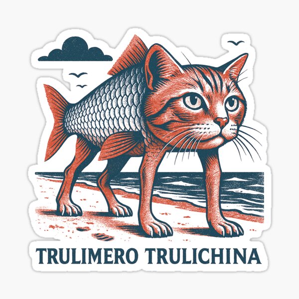 Item preview, Trulimero Trulichina: The Fish-Cat Amalgam designed and sold by zzz888.