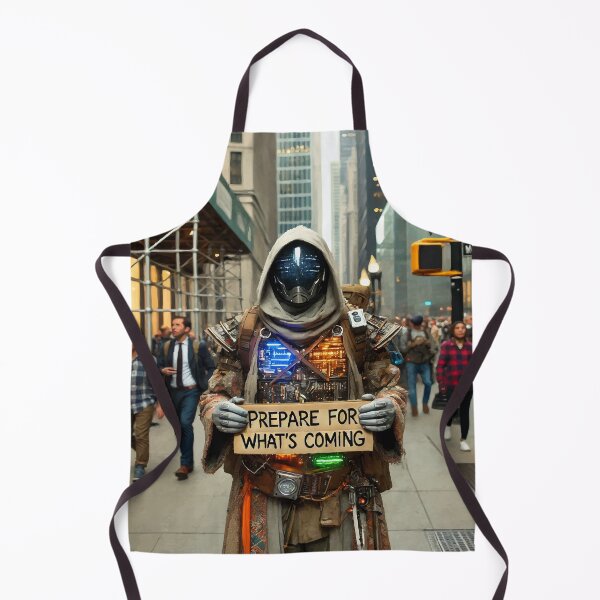 Item preview, Timewalker Warning: Prepare for What's Coming designed and sold by AbstractAnom.