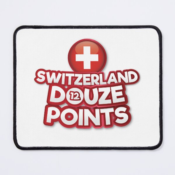 Item preview, Switzerland Douze Points - Eurovision Song Contest - 12 Points - ESC2025 - Voyage - Zoë Më designed and sold by Vision-Tees.