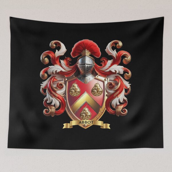 Item preview, Abbot Family Crest - A Legacy of Strength & Honor designed and sold by Highlandkings.