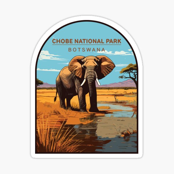 Vista previa del artículo con la obra «Parque Nacional Chobe, Botsuana», diseñado y vendido por Vale150.